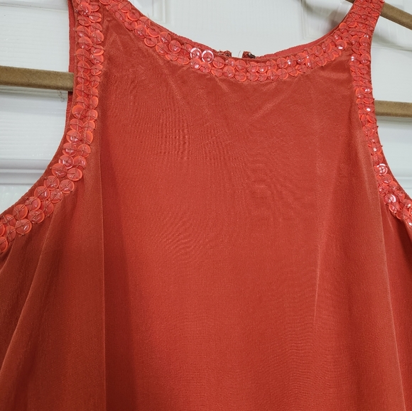 Sleeveless Silk Tank Dress - Picture 3 of 4